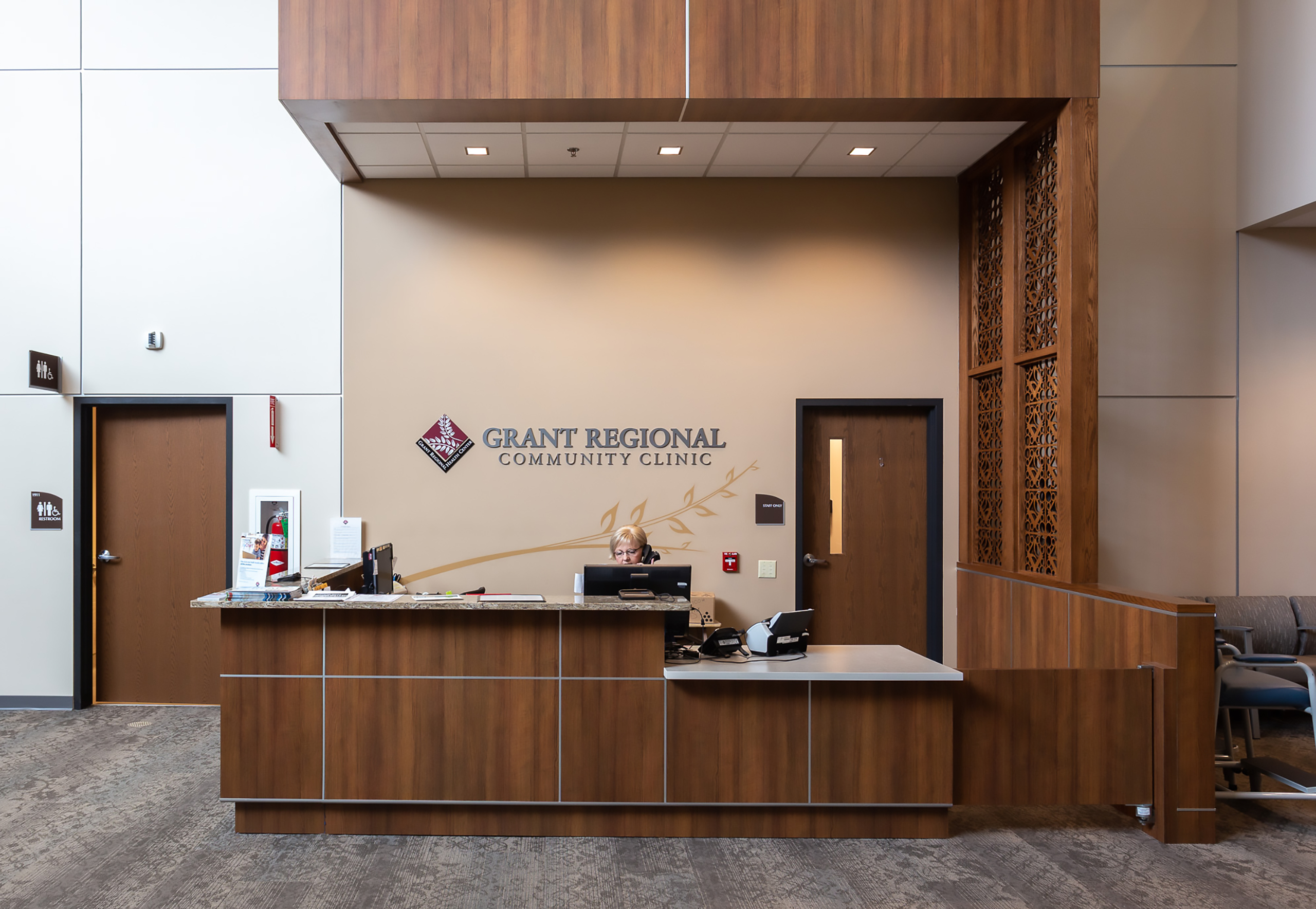 Grant Regional Health Center Reception Dimensional