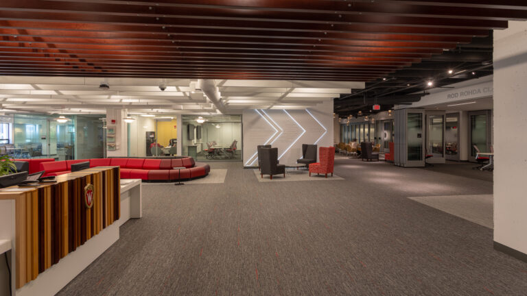 UW-Grainger Donor Wall Backlit Feature Wall