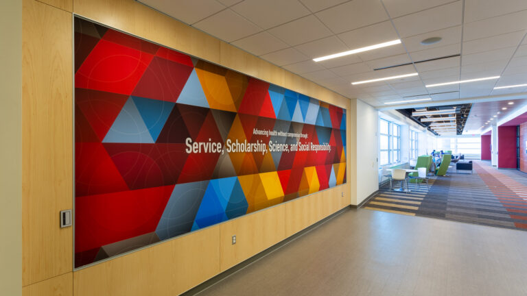 UW-Medical Schoo Feature SEG Fabric Mural