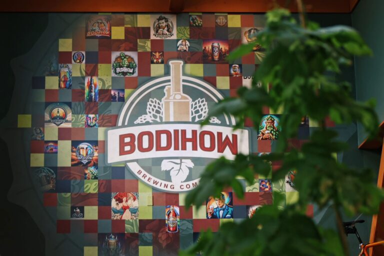 Bodihow Brewing Custom Wallpaper Mural