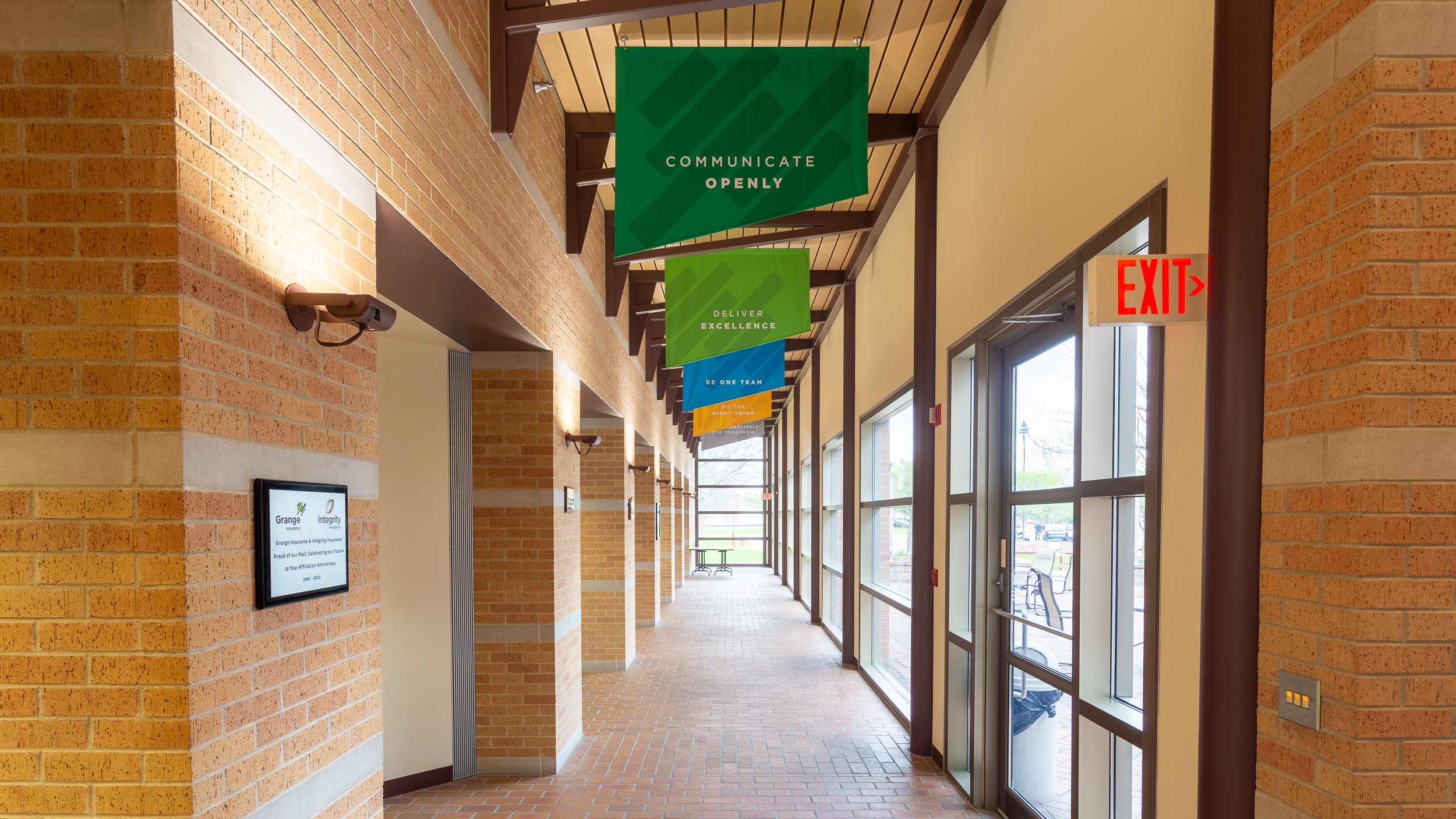 Integrity Insurance Office Entrance Company Traits Banners
