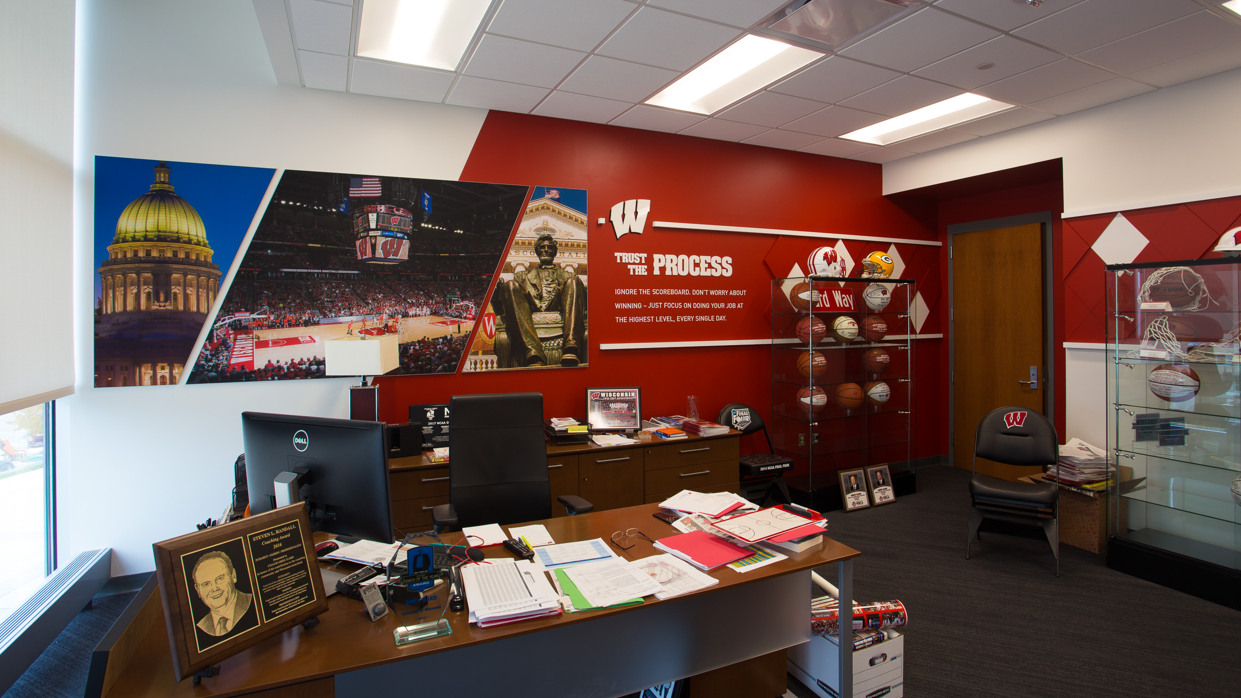 University of Wisconsin - Basketball Office SEG Frames Acrylic