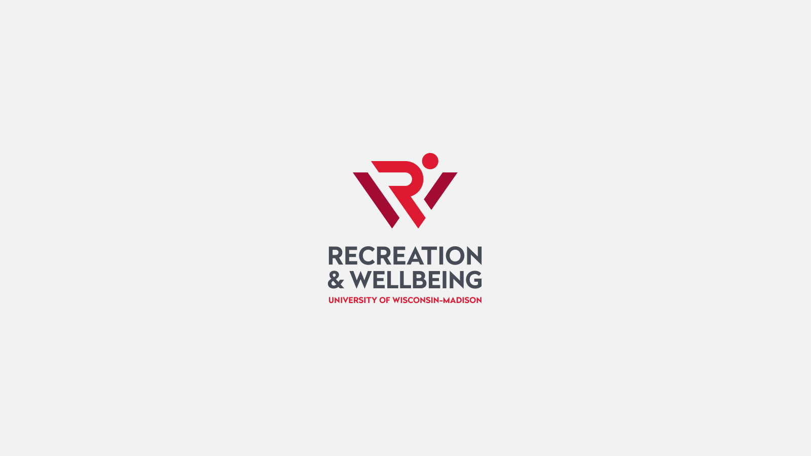 University Of Wisconsin - Recreation & Wellbeing Logo Design Branding