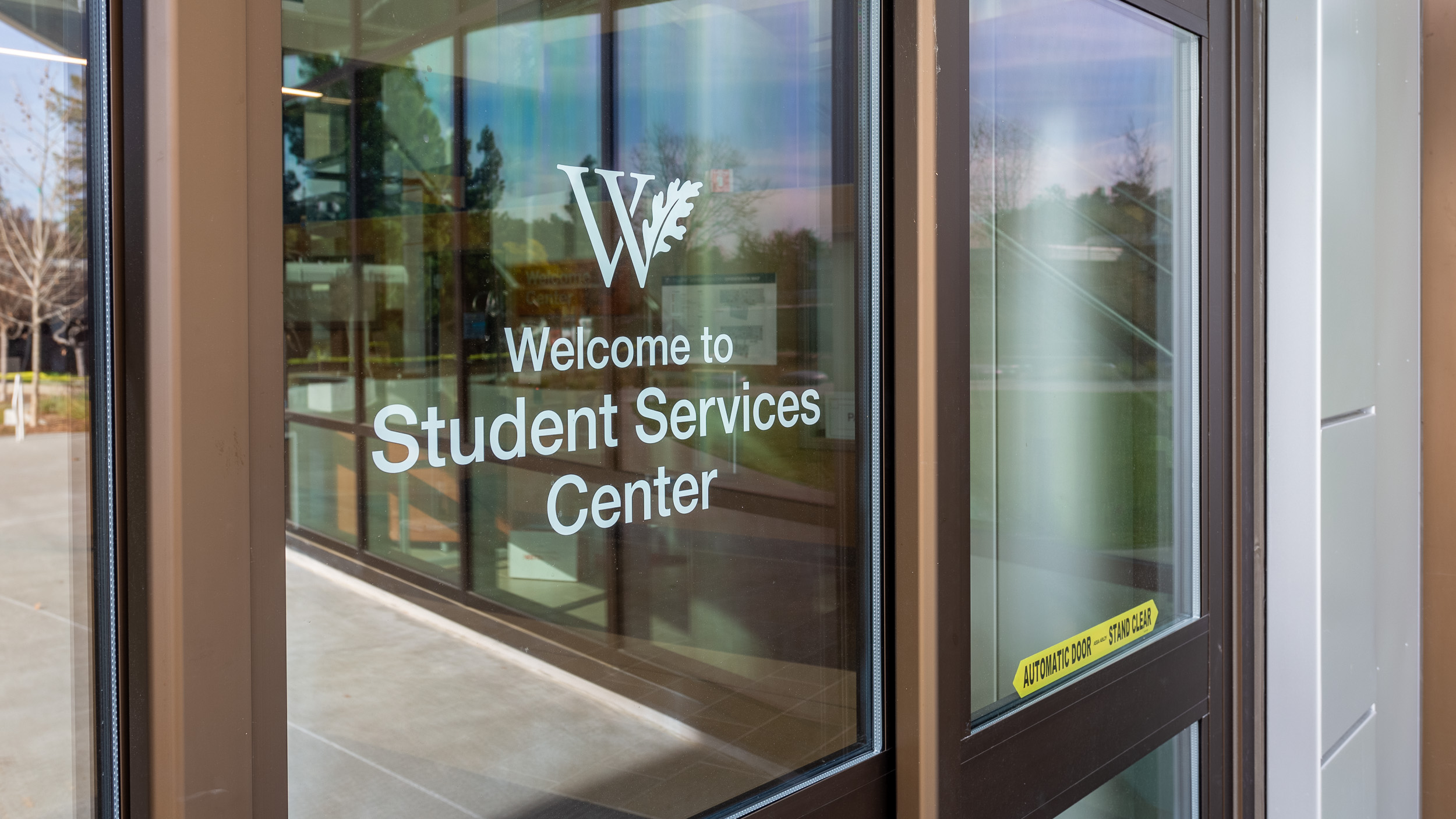 West Valley College Student Services Center Window Vinyl