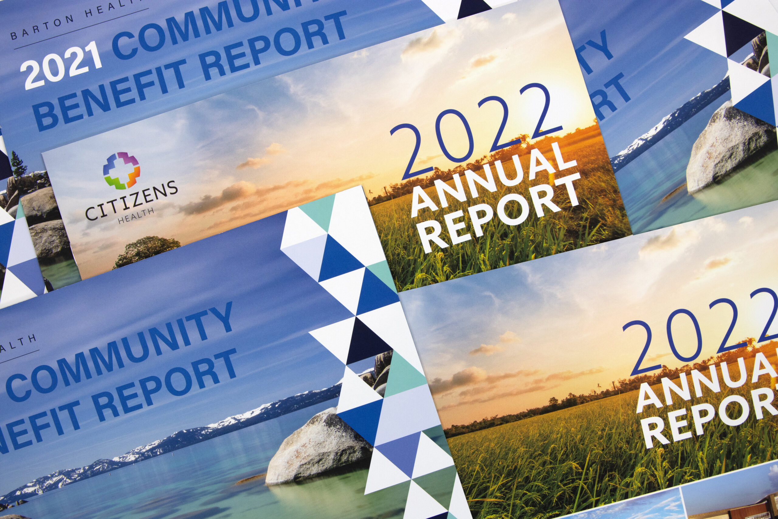 Annual Report Soft Touch Print Booklets