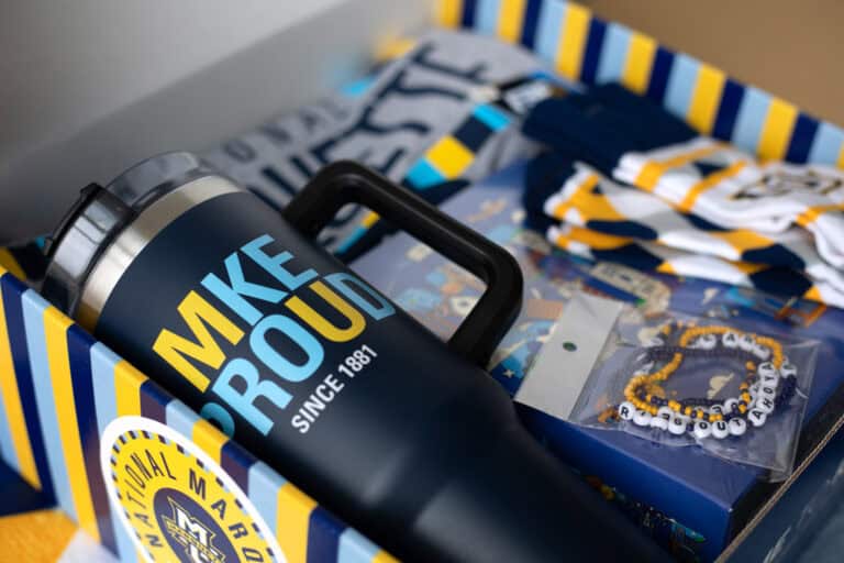 Marquette University Custom Promotional Products Kit Box