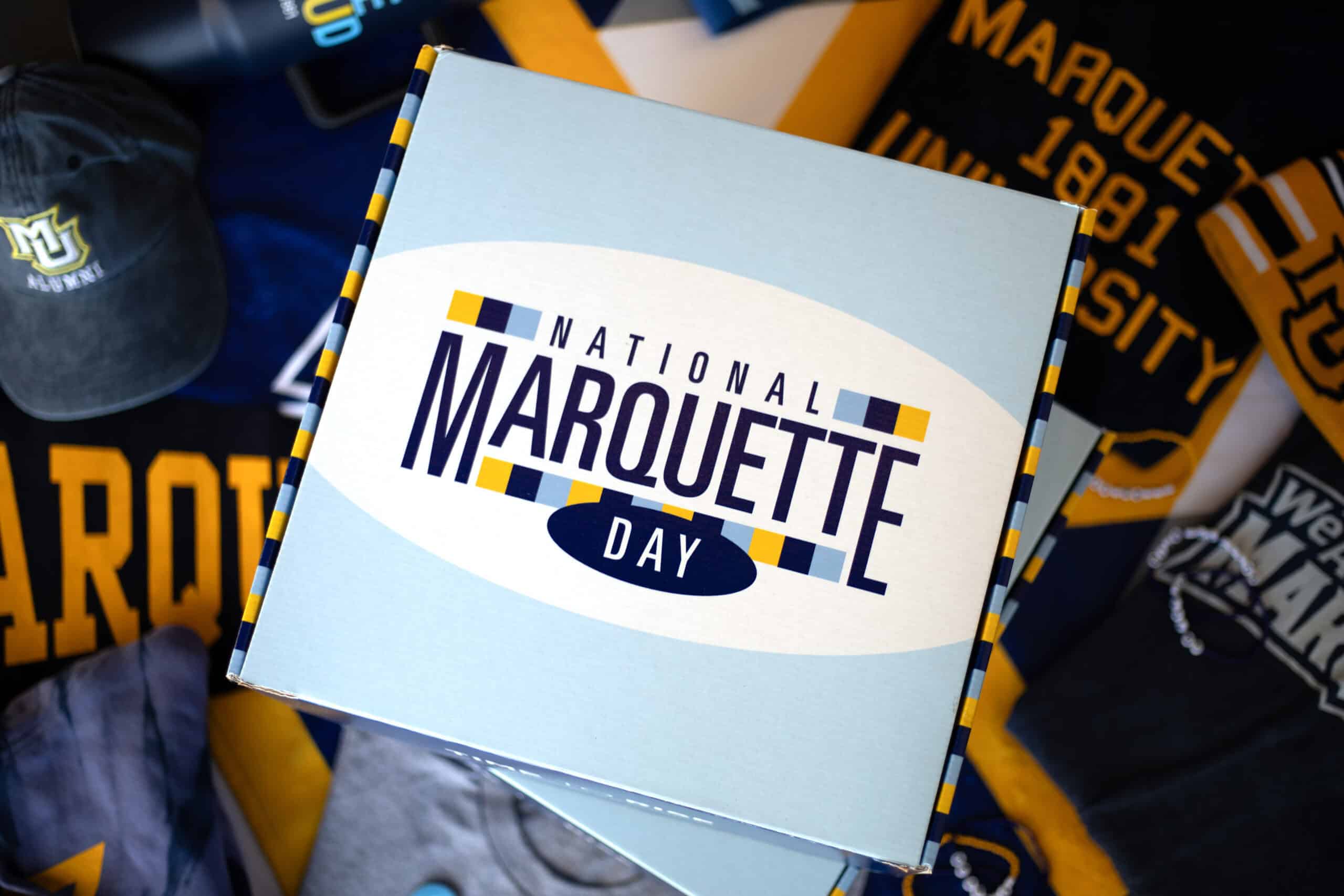 Marquette University Custom Promotional Kit Box Design