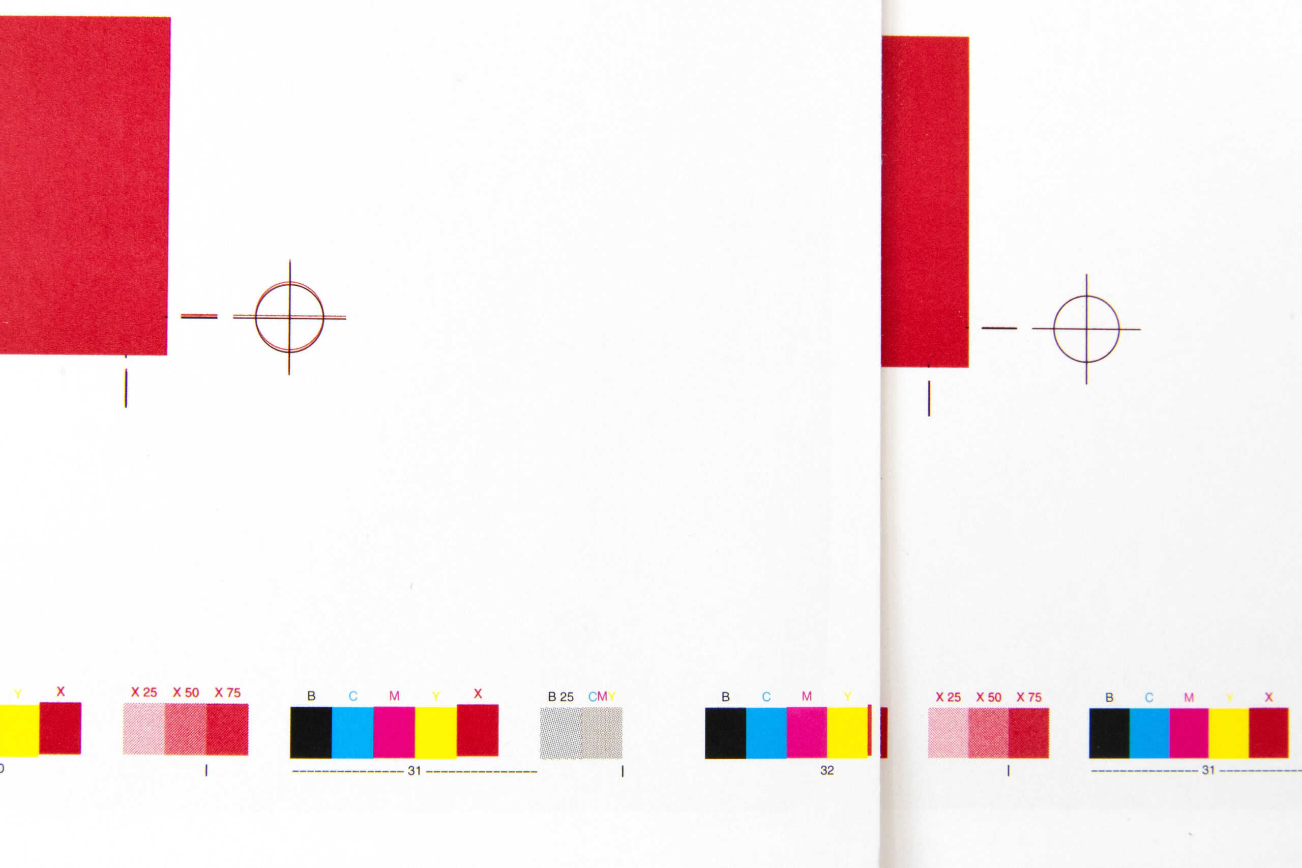 Registration mark comparison