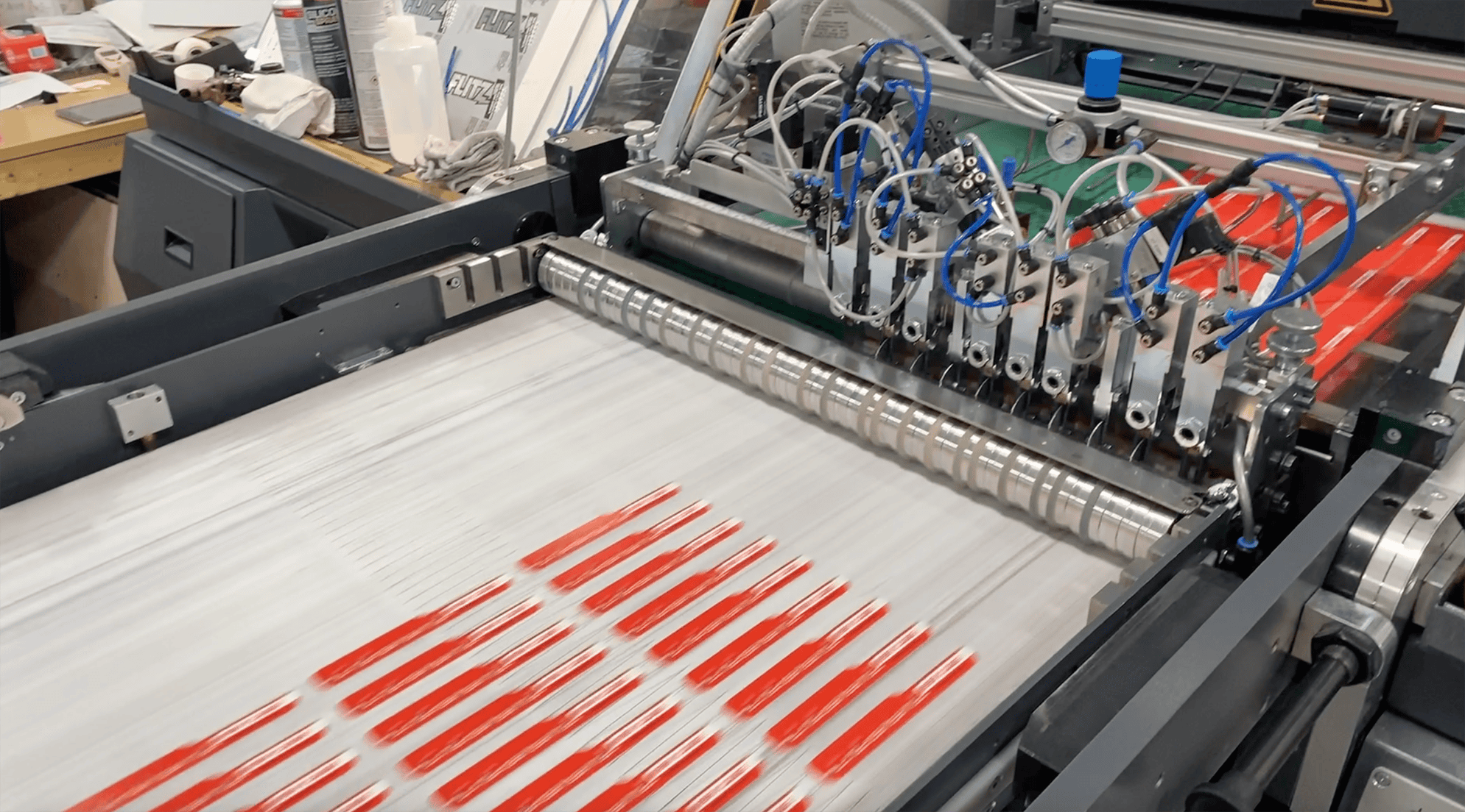 Diecut Machine In Motion