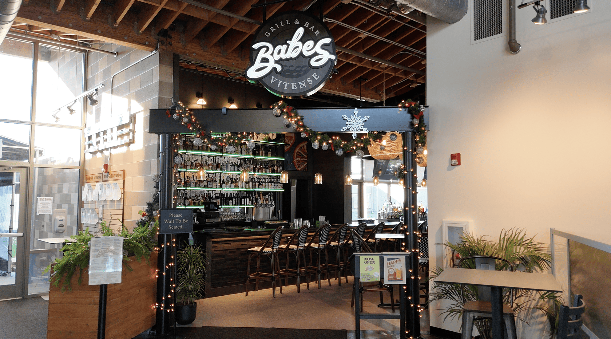 Babes Grill & Bar at Vitense Exterior Signage