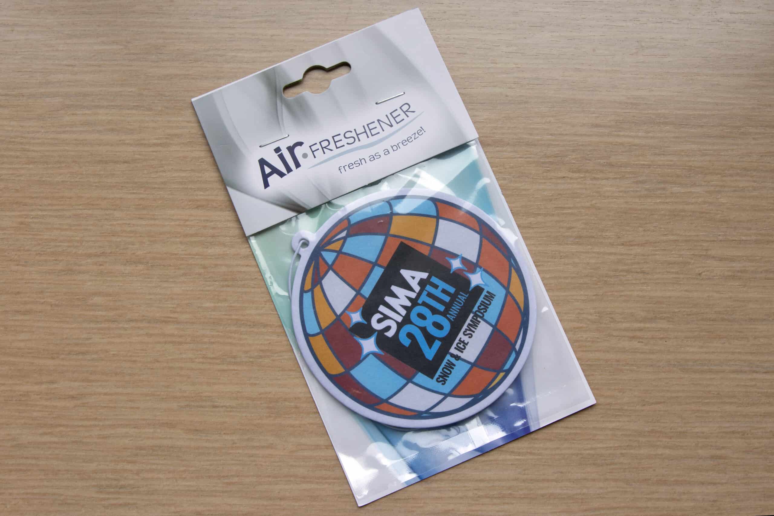 Custom Air Freshener in Packaging