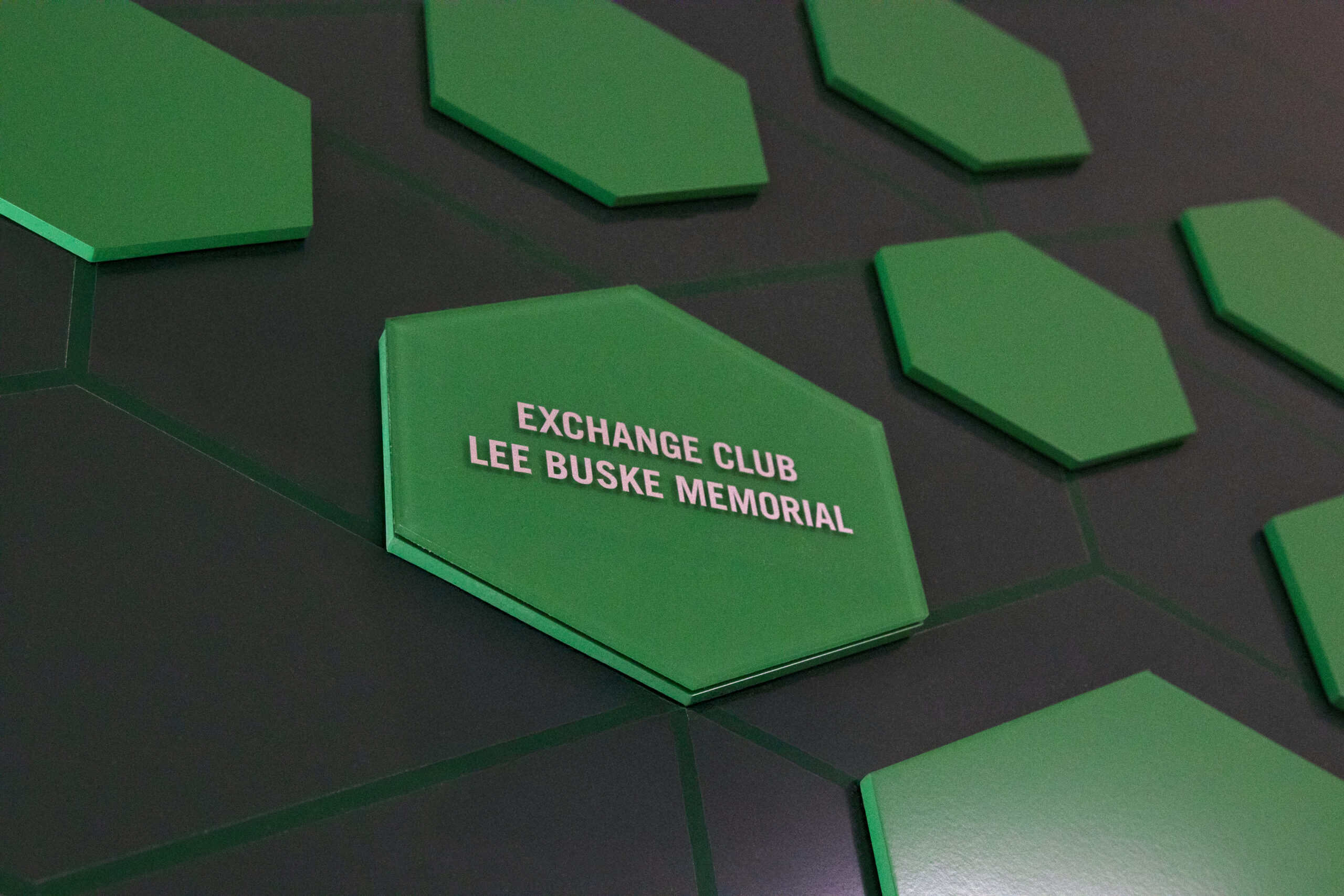 Phoenix Academy Donor Plaque Custom Cut Acrylic