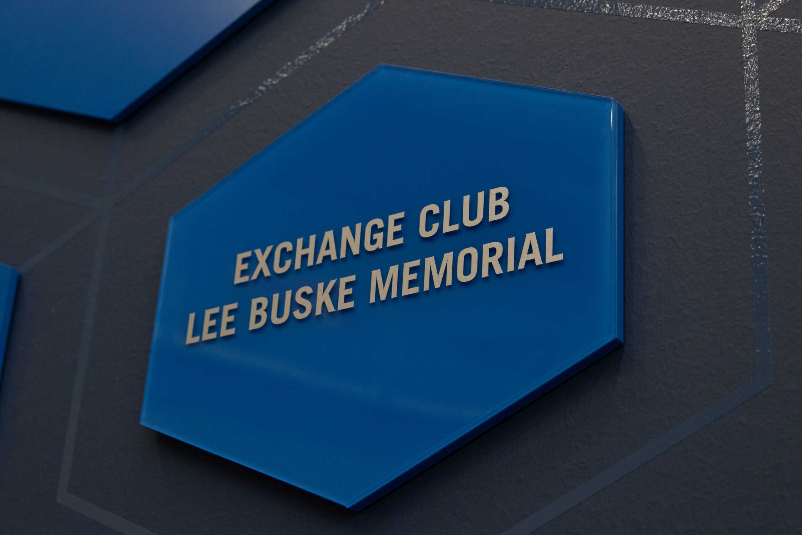 Sun Prairie West High School Donor Plaque Close Up