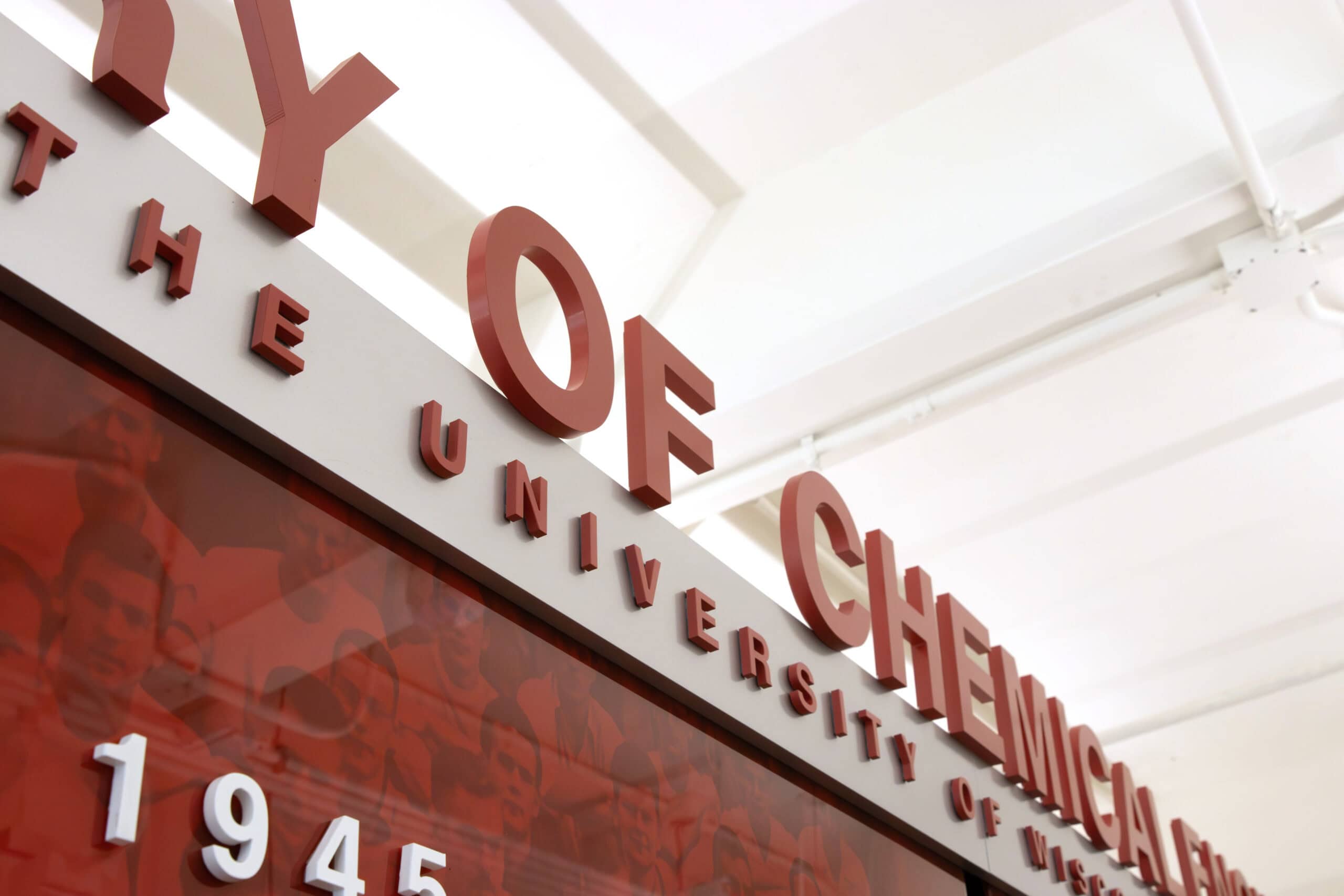 Facility Branding History Wall Dimensional Lettering Details