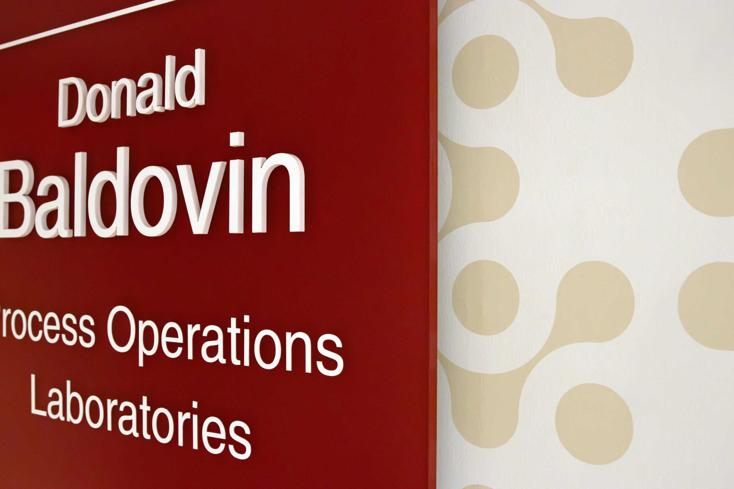 Donor Room Signage with Custom Vinyl