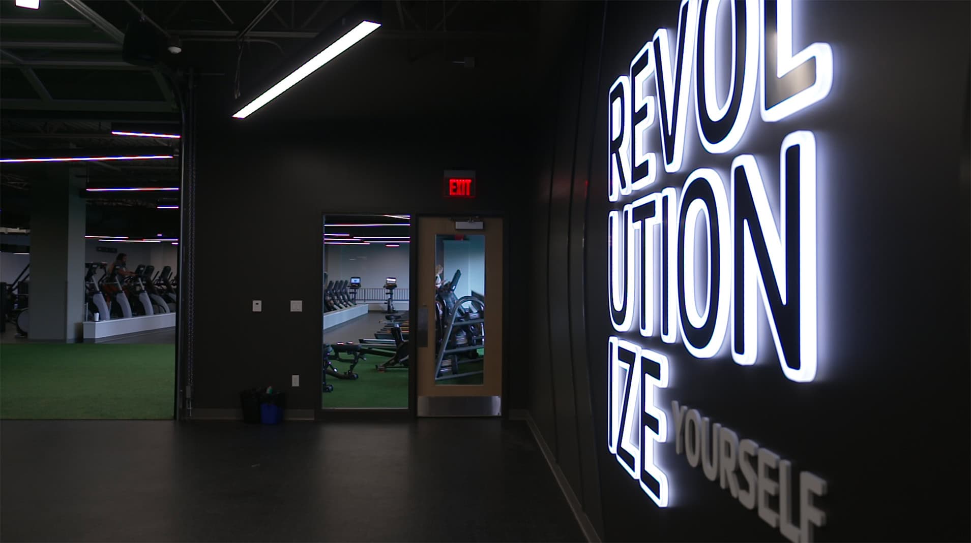 Colony Brands Green County YMCA LED Lit Display