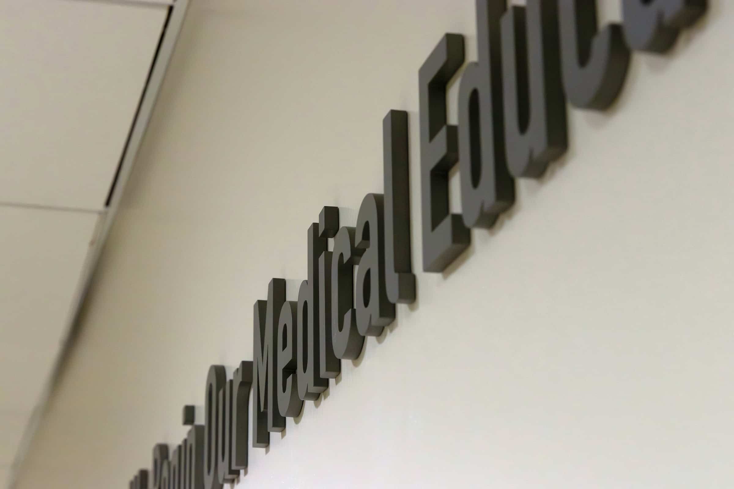 Dimensional Acrylic Lettering