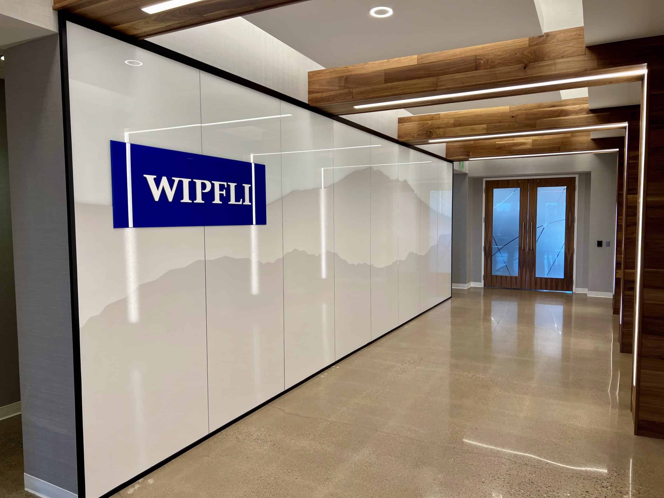 Acrylic Logo Lobby Entrance