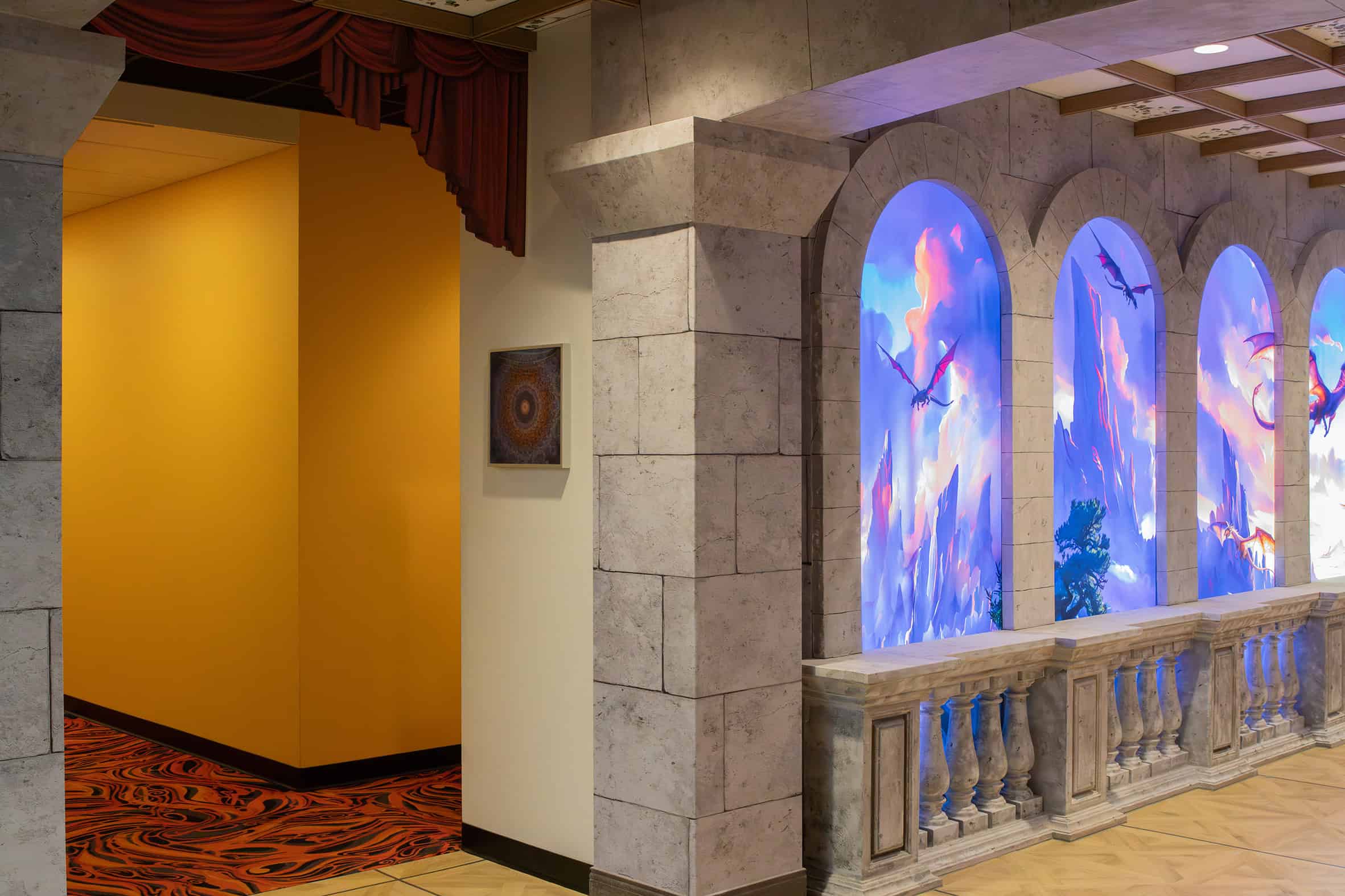 Custom Backlit SEG Frames