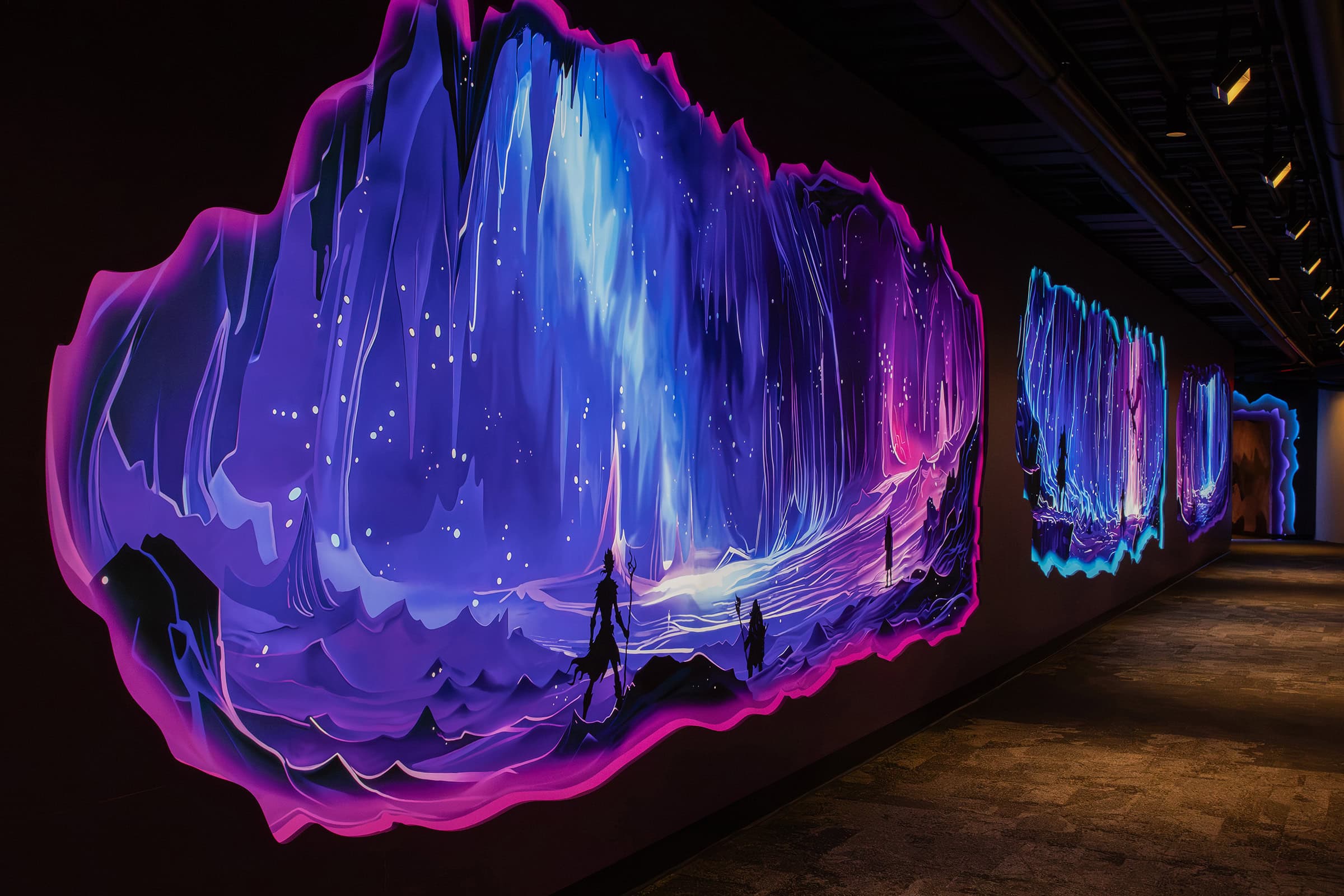 Custom Backlit SEG Frames