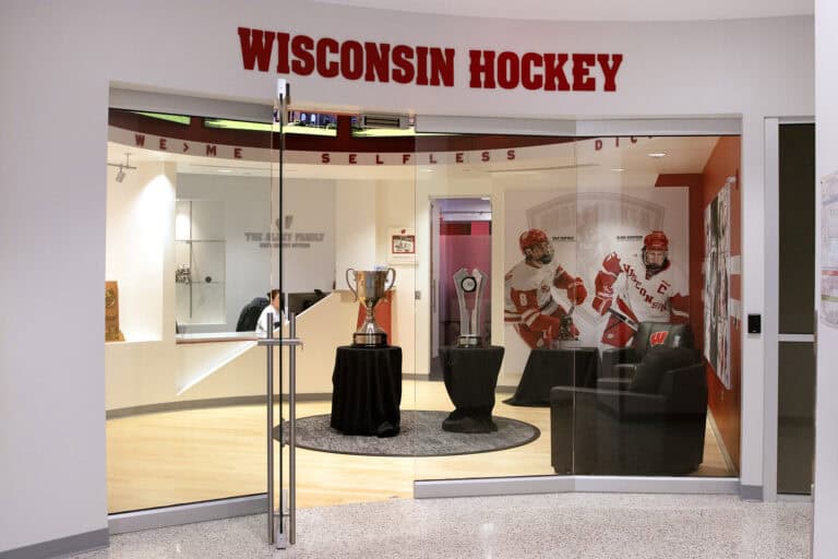 UW Men's Hockey Offices Entrance