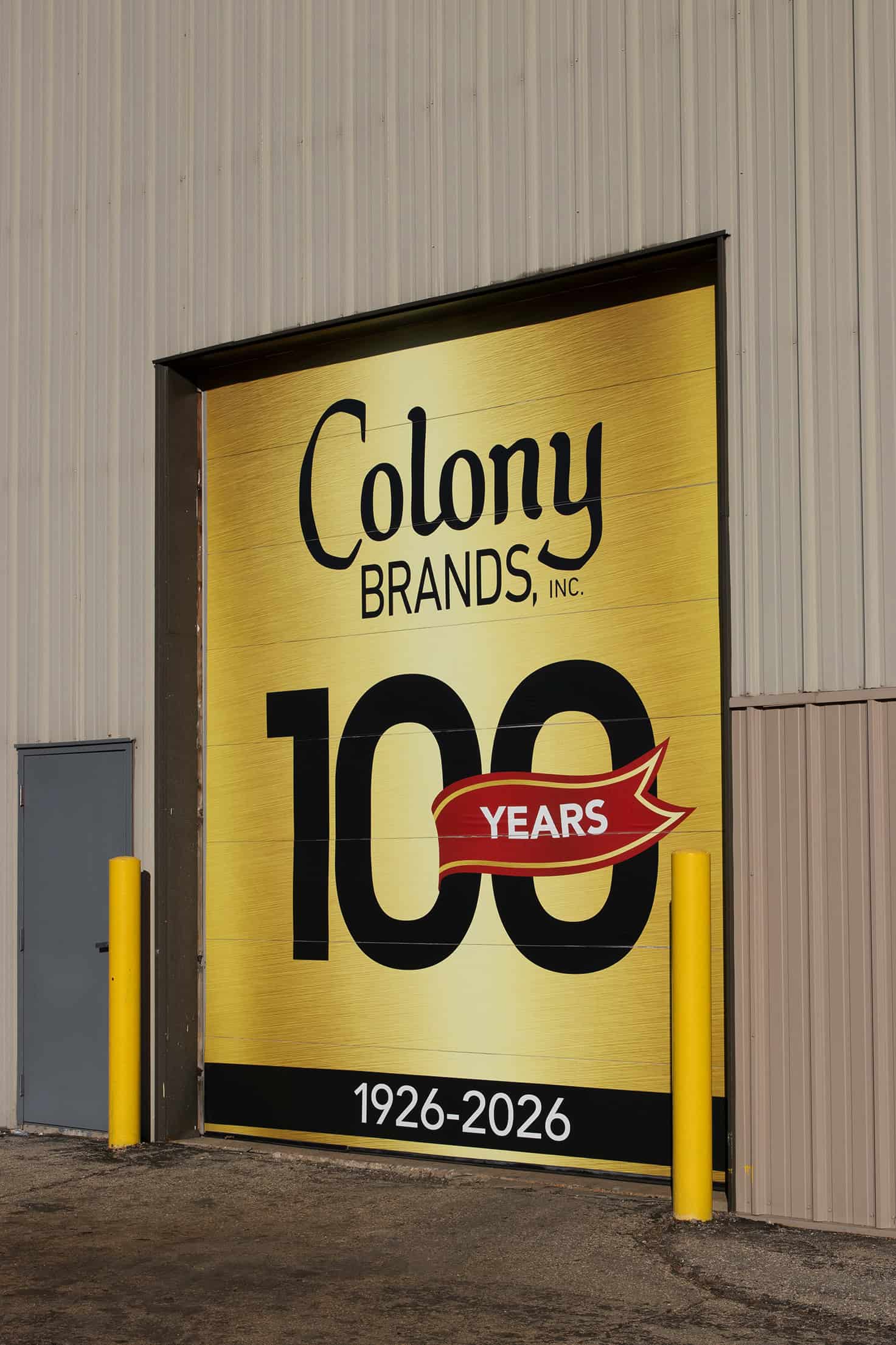Custom Garage Door Centennial Vinyl Wrap