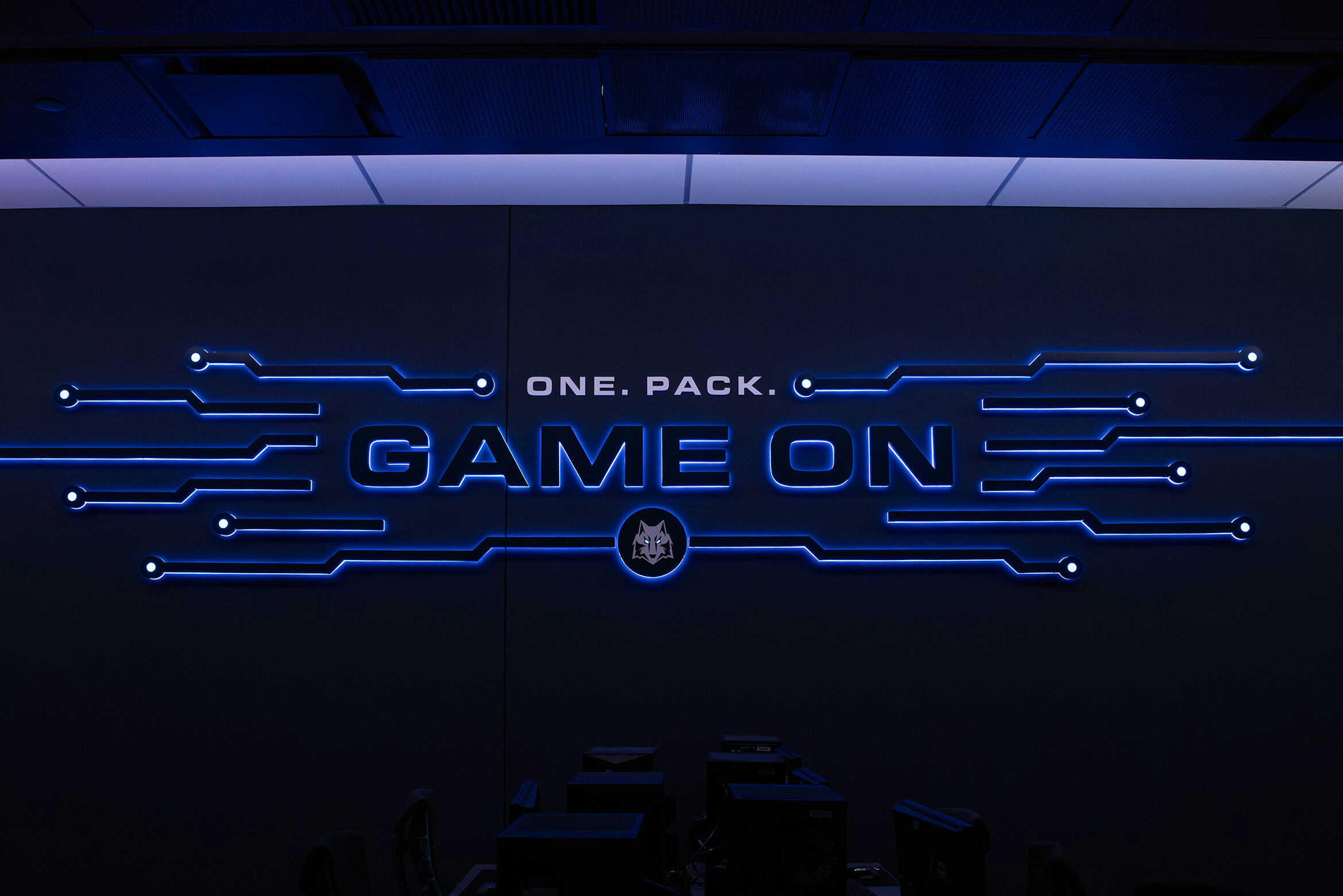 Custom Backlit Dimensional Acrylic Feature Wall