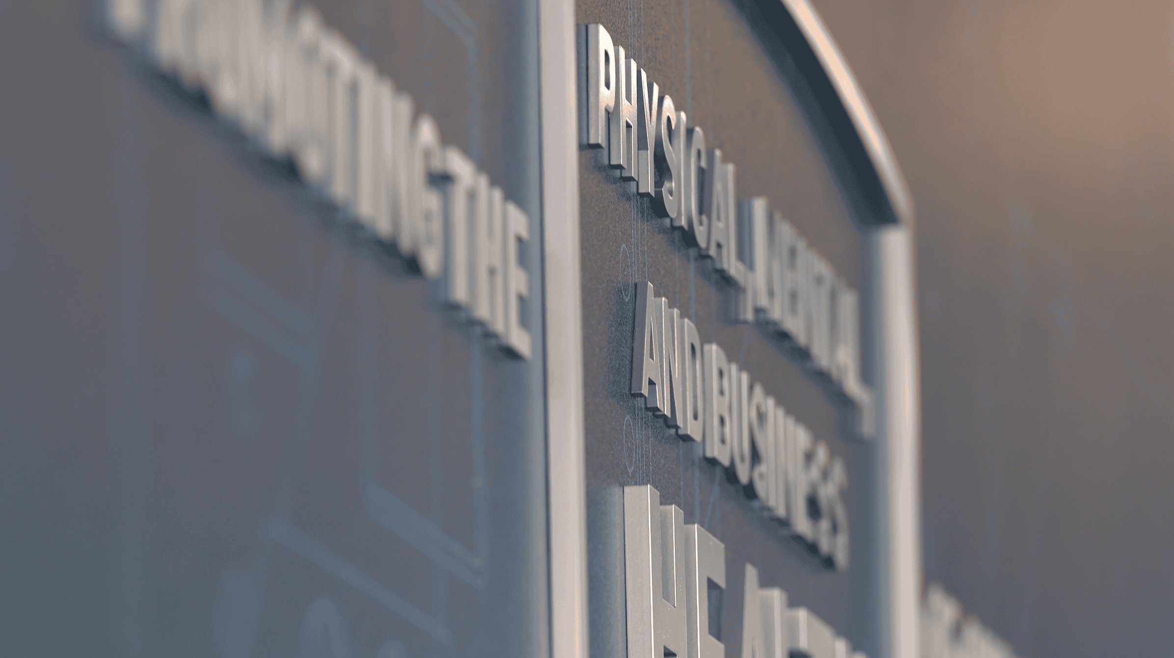 Custom Branded Feature Wall