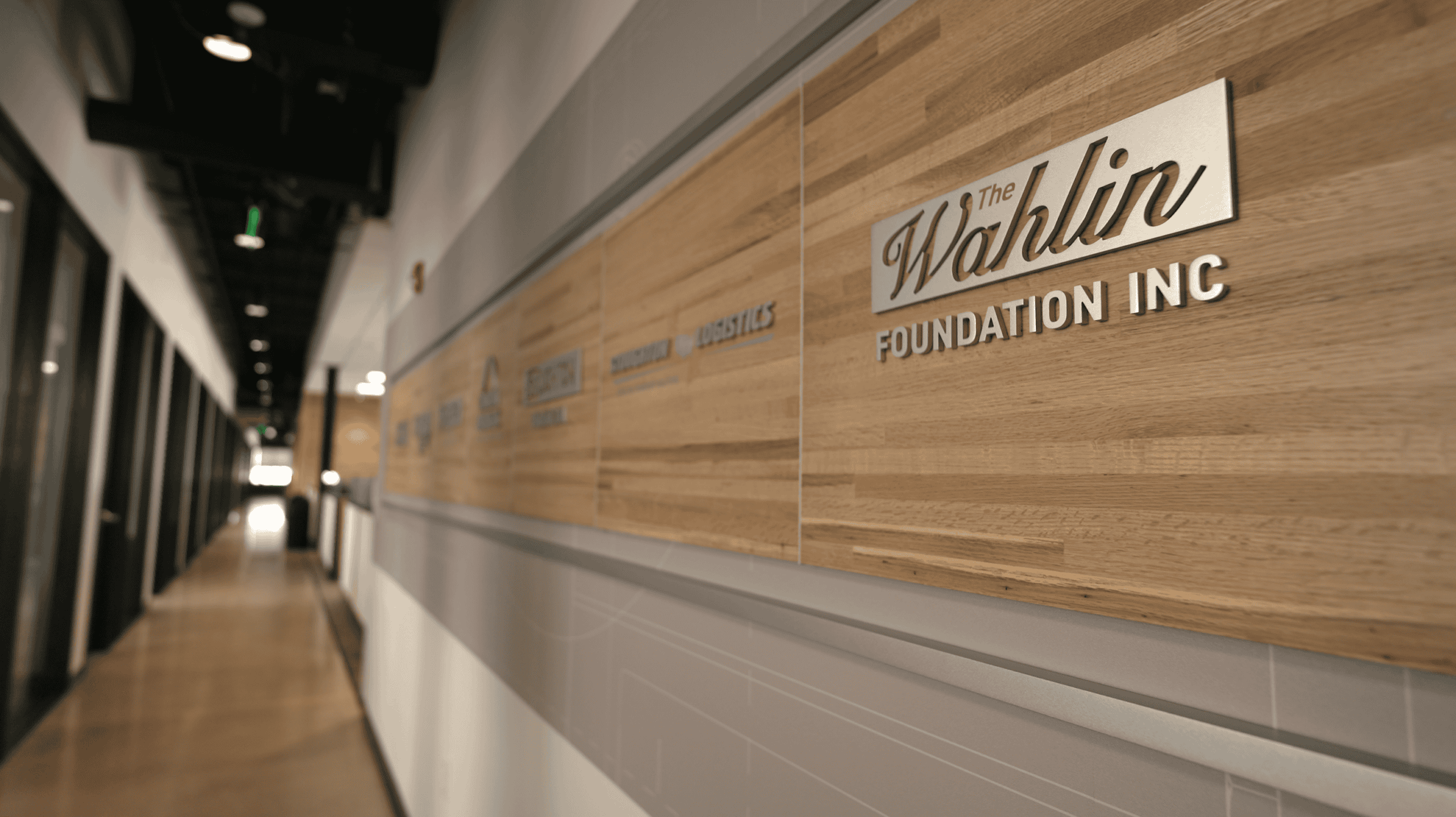 Dimensional Logo Wall