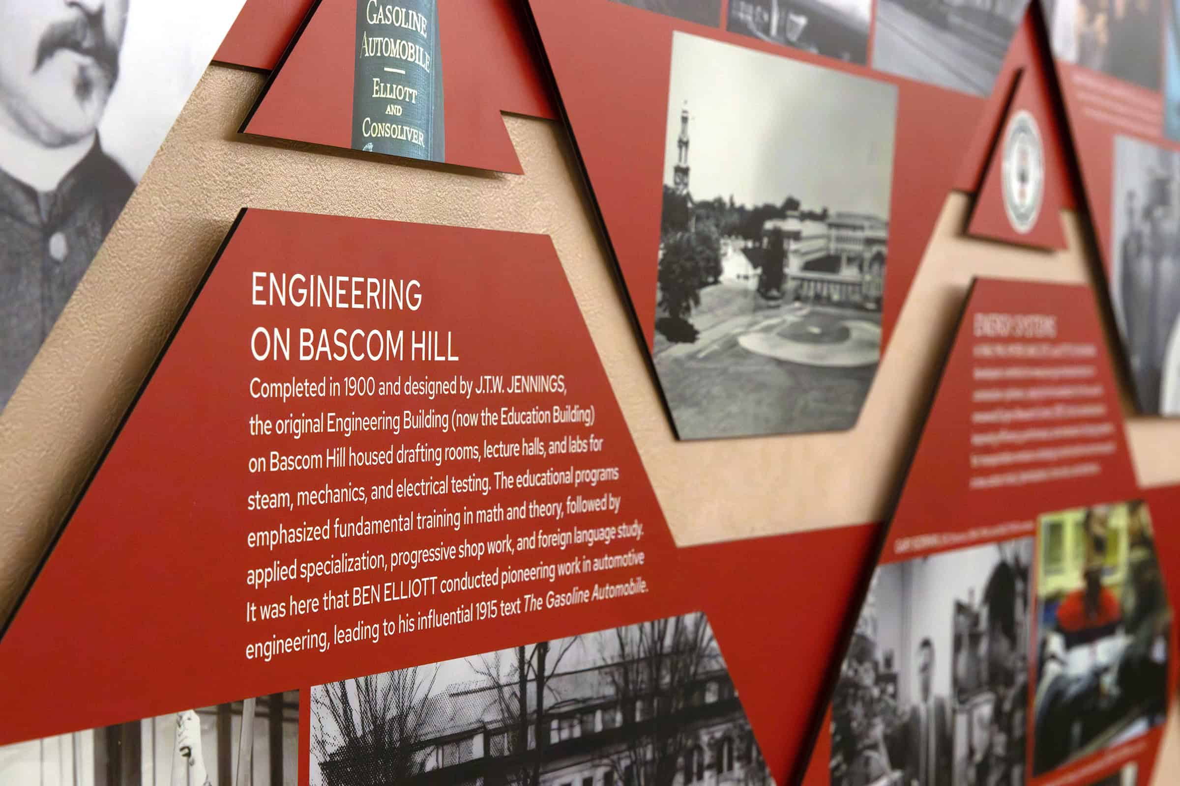 UW Mechanical Engineering Heritage Wall Details