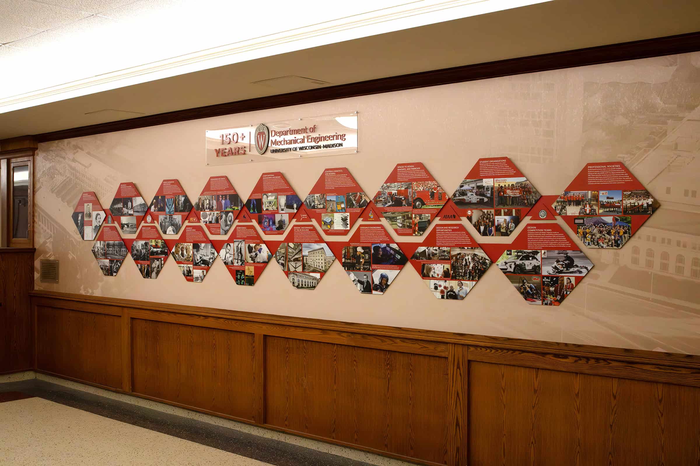 UW Mechanical Engineering Heritage Display Design