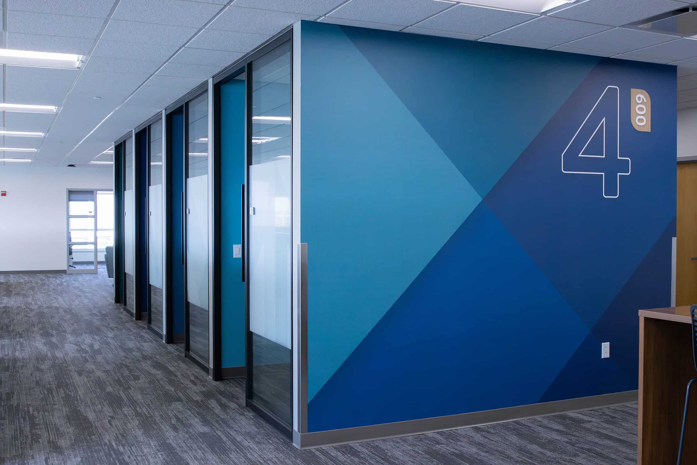 Custom Facility Branding Corporate Wayfinding