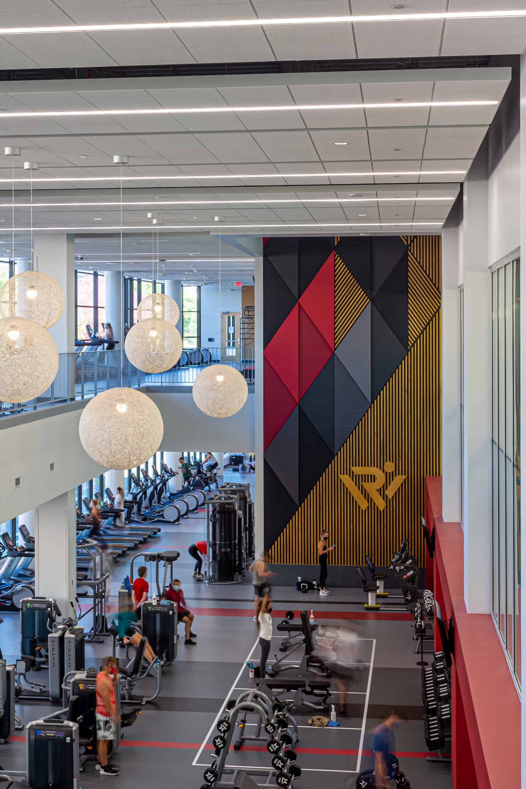 Higher Education Custom Feature Wall at UW-Madison