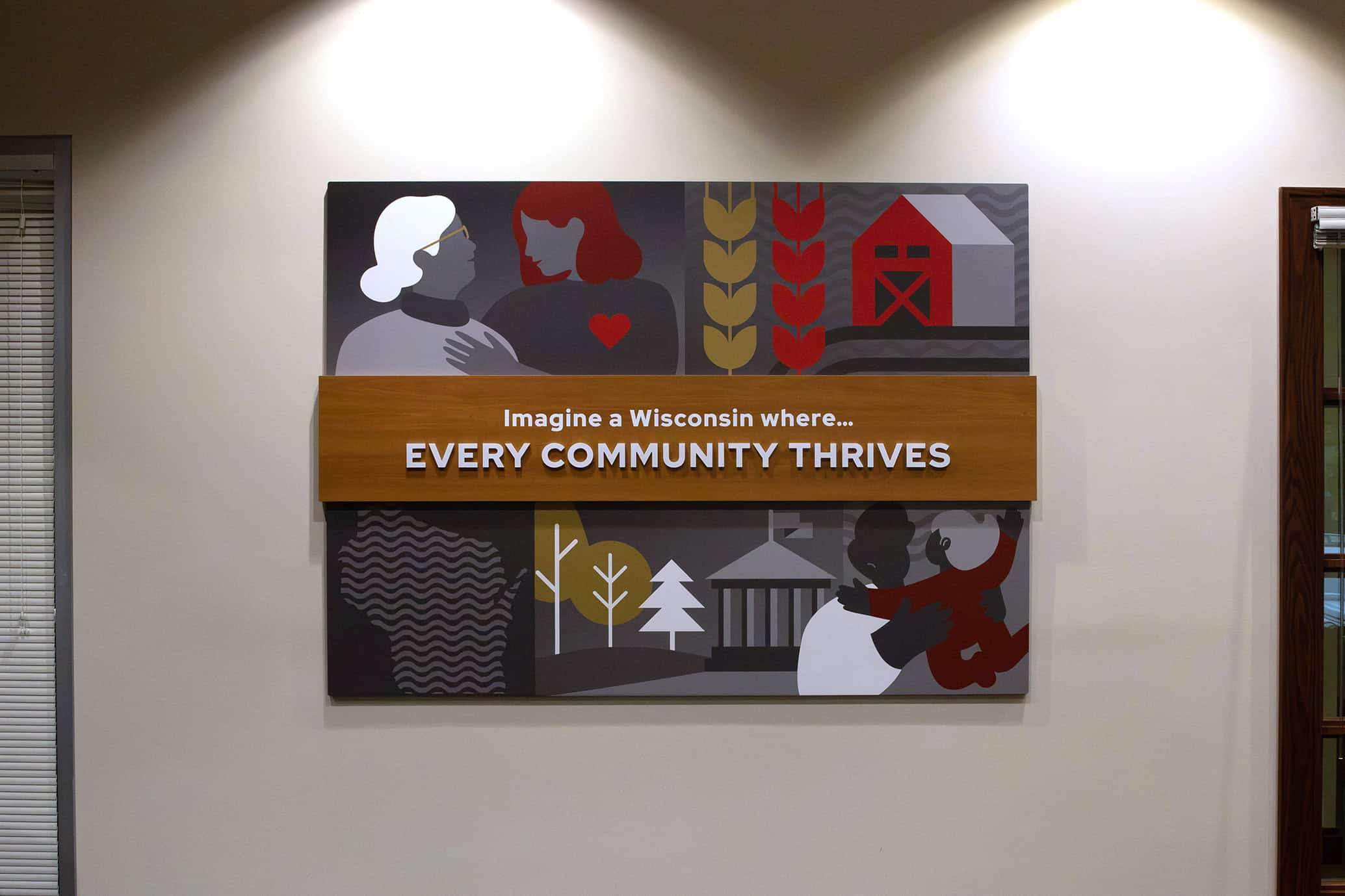 Conference Room Feature Wall