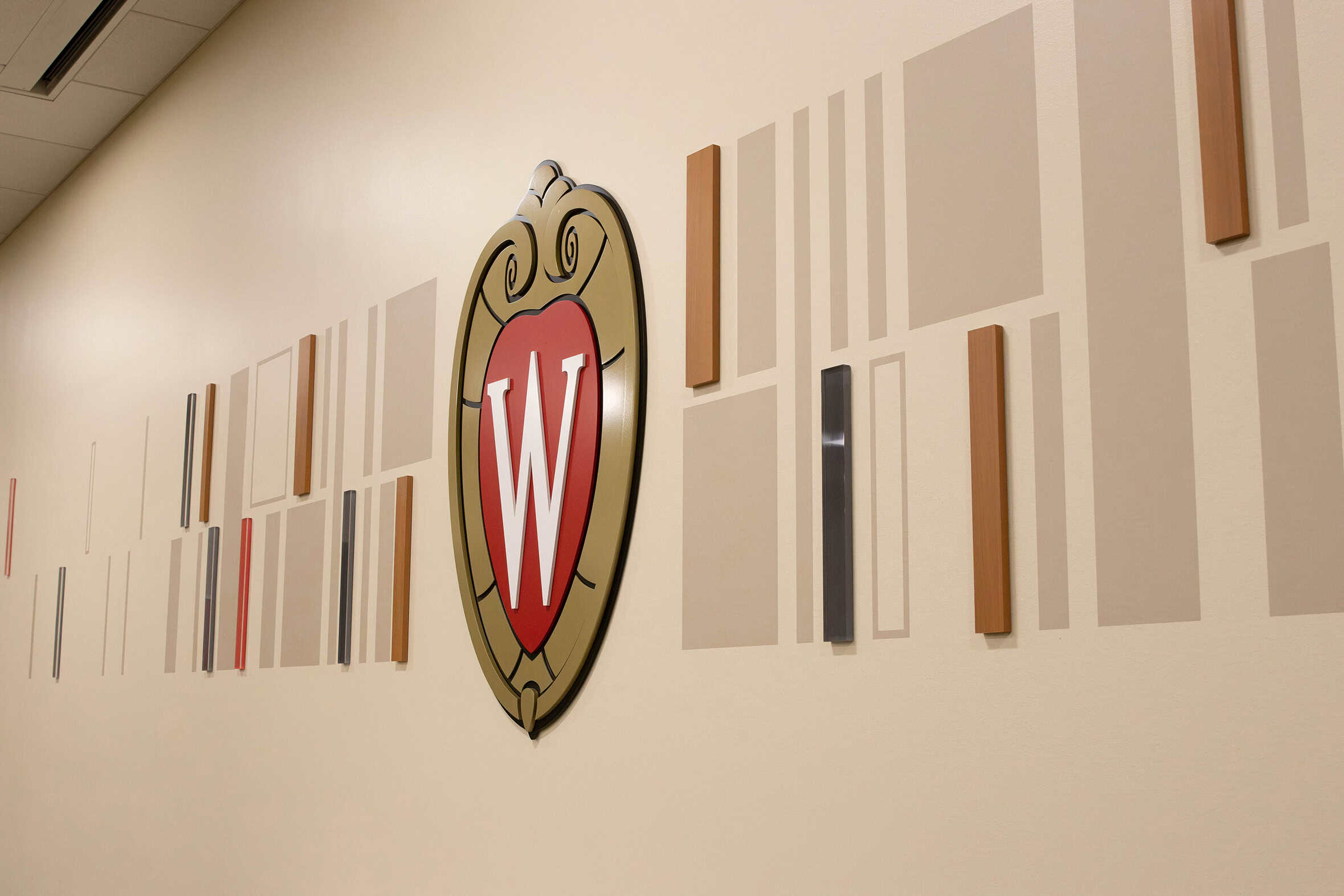 Facility Branding Wall Feature