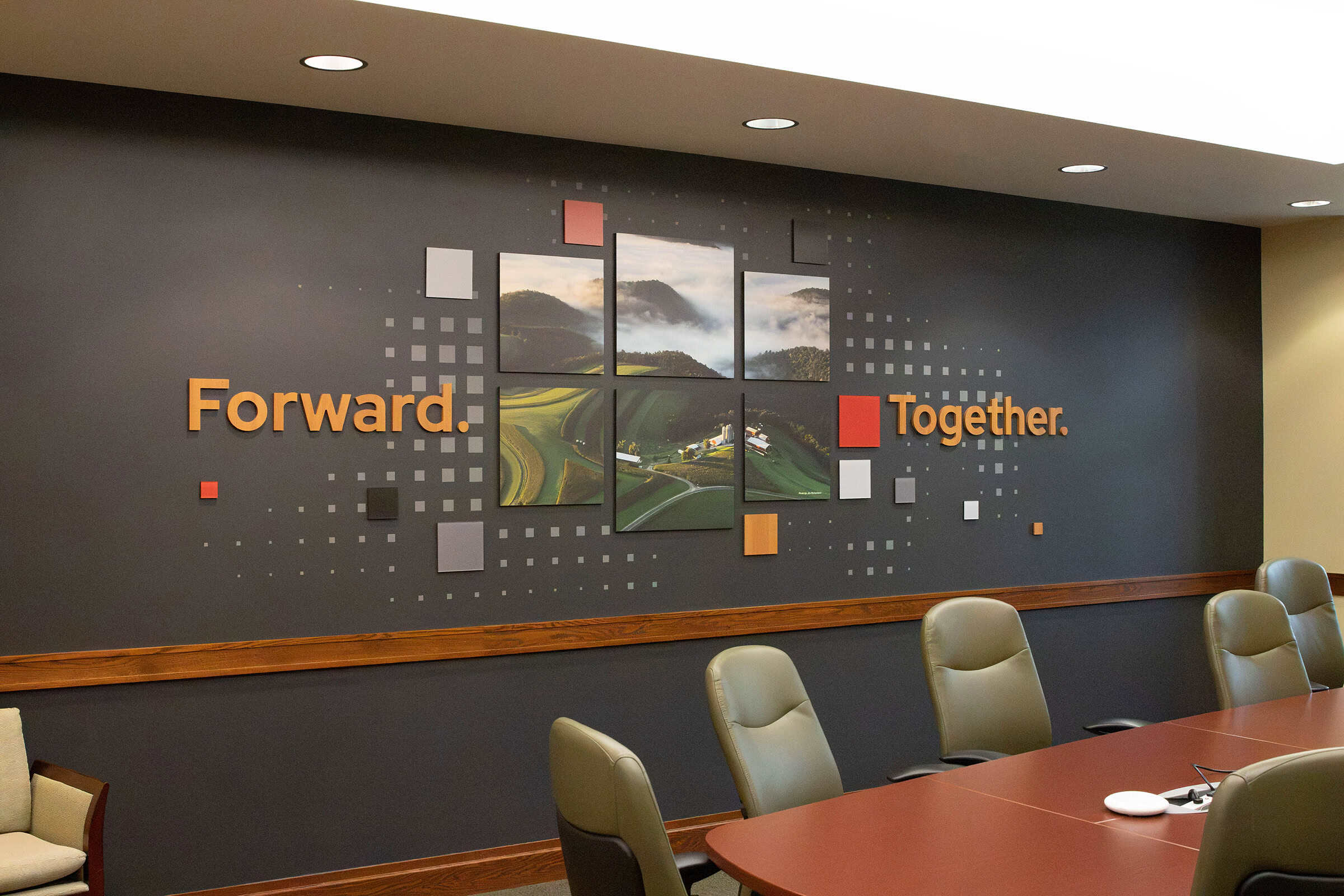 Conference Room Feature Wall