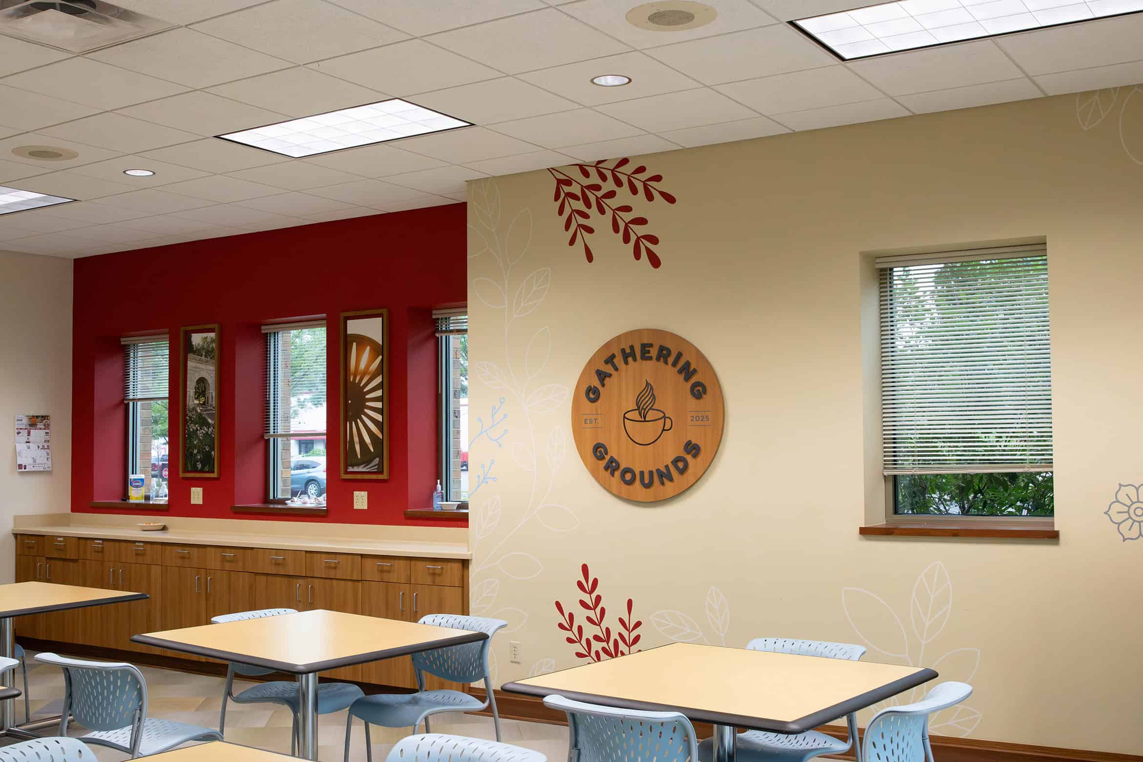 Lunch Room Facility Branding