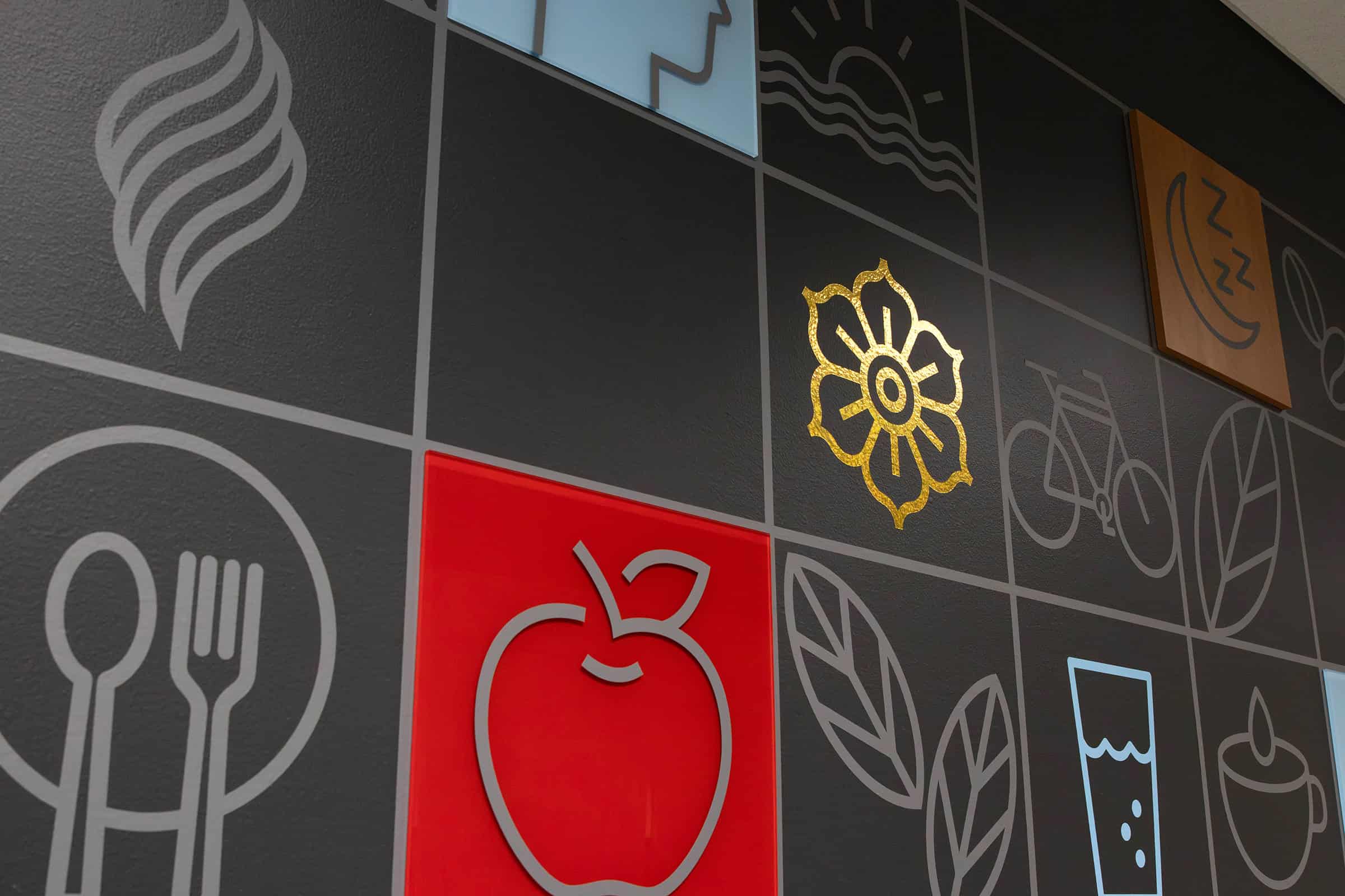 Lunch Room Wall Feature