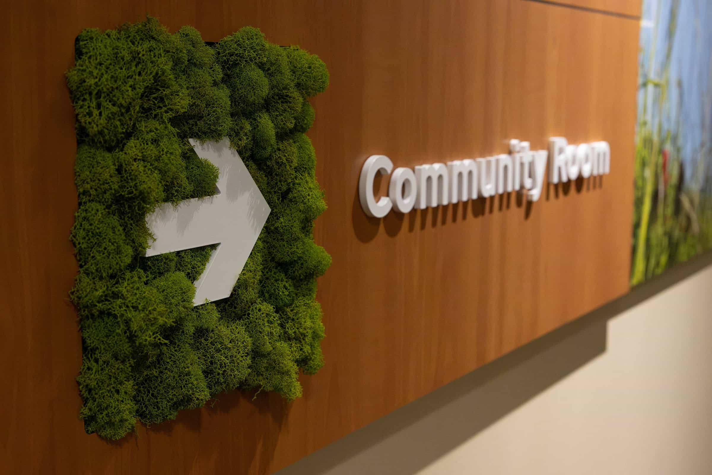 Moss Wayfinding Feature